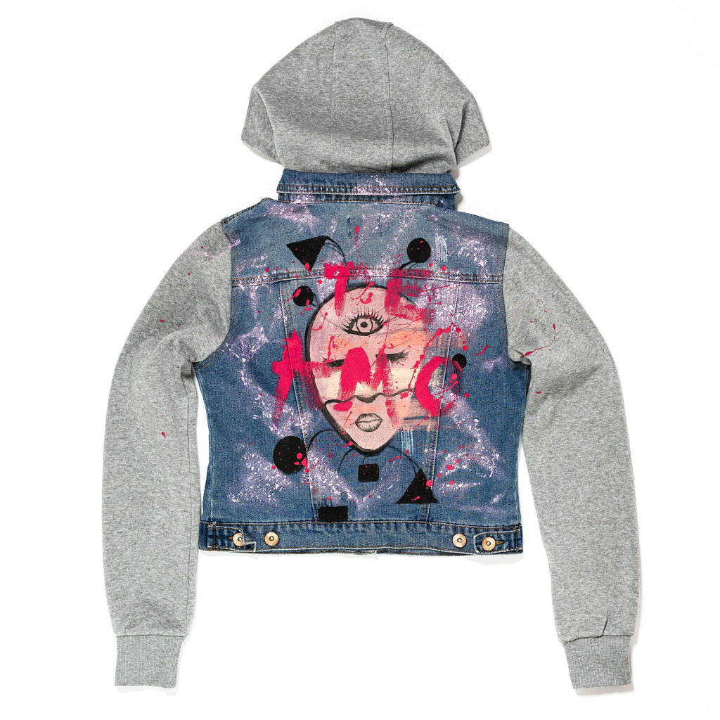 Fragmented Muse Hoodie Jacket