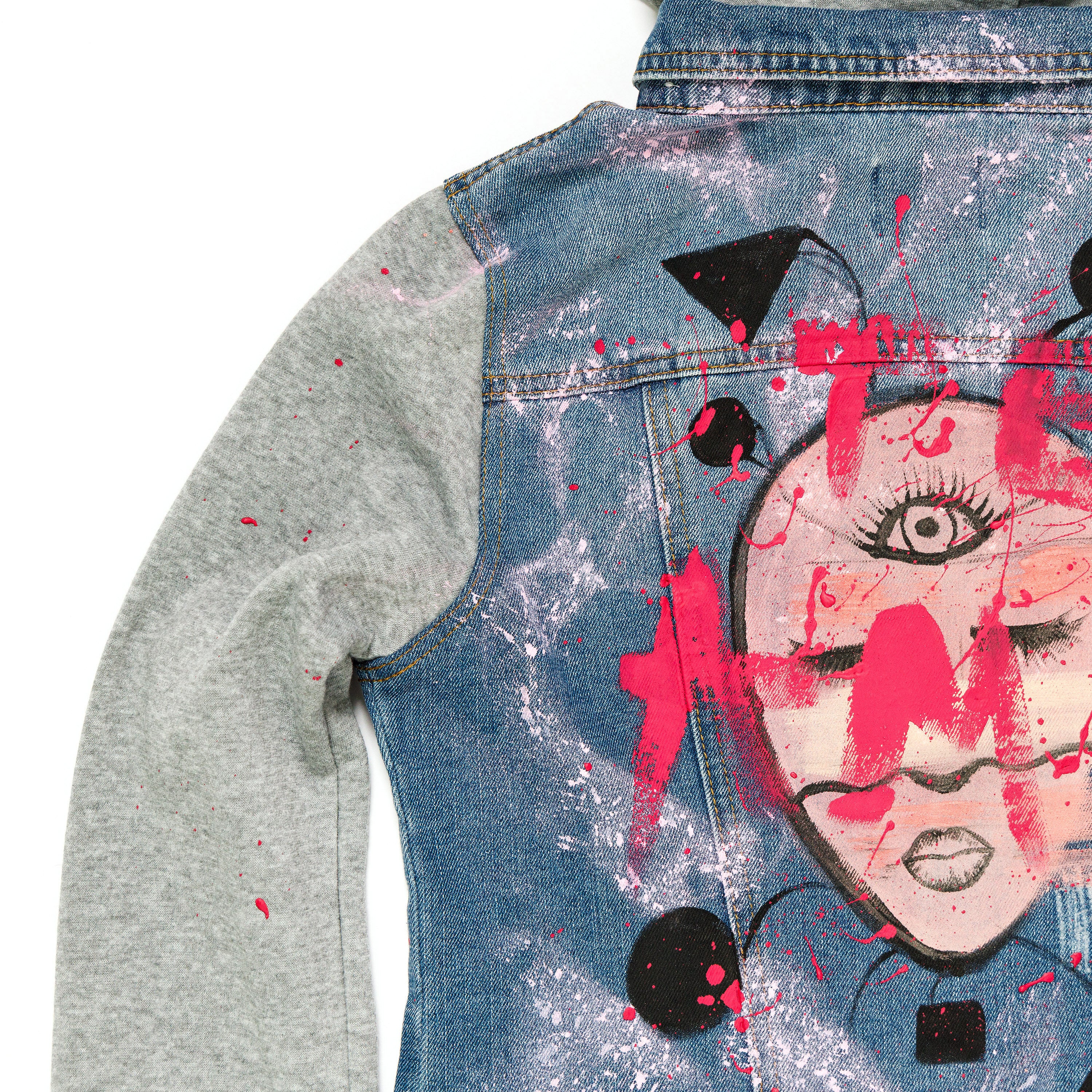 Fragmented Muse Hoodie Jacket