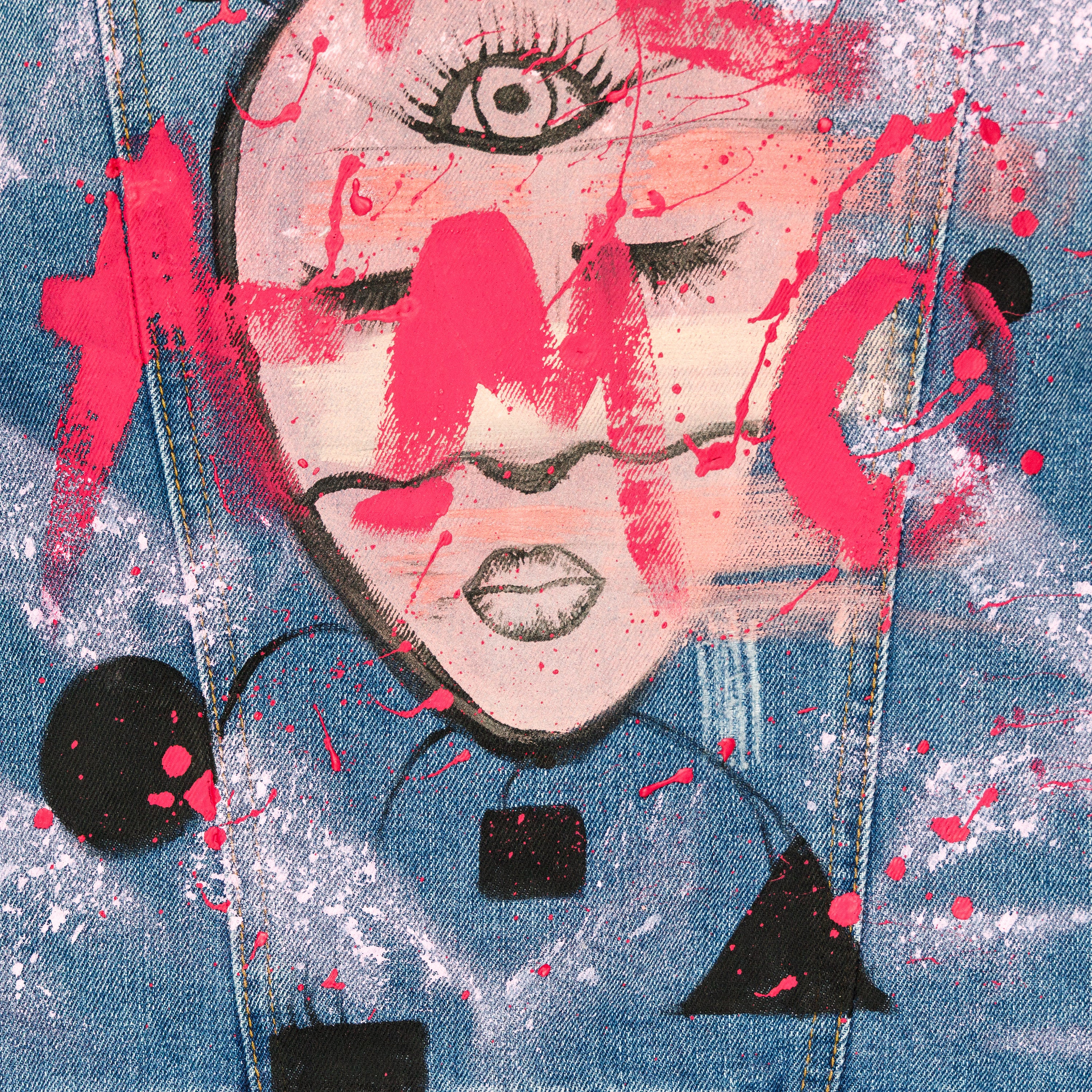 Fragmented Muse Hoodie Jacket